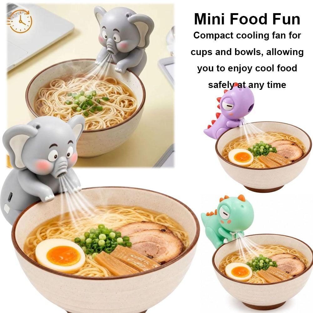 Portable Neck Fan Adjustable Speed Blow Fan Multifunctional Air Blower Tea Rice Dishes