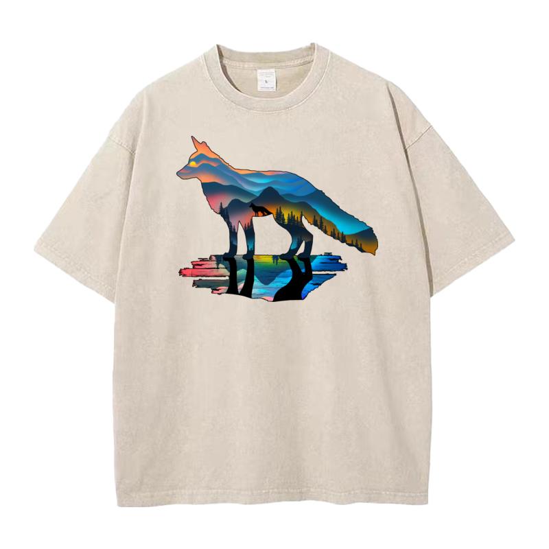 Latest Mens Washed T Shirt Round Collar Short Sleeve Pure Cotton Stylish Tops Tees Slogan Washed TeeShirts