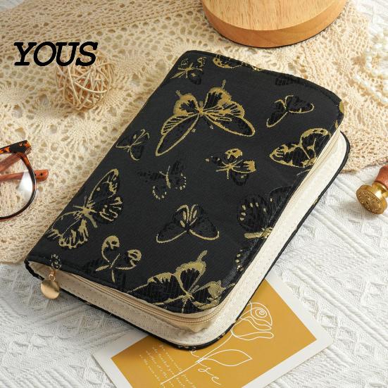 Removable Storage Pages Jewelry Organizer, with Zipper And Design, Portable Flexible Space Organizer Travel Bag for Necklaces Rings Earrings Bracelets