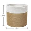 Rope Laundry Large Dirty Clothes Bag Storage Bucket Washing Basket for Diaper