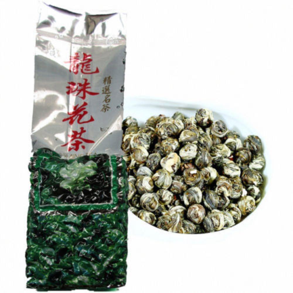 Organic Jasmine Dragon Pearls Green Tea 250g Natural Detox Herbal Energy