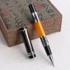 Chinese Enterprises Supply Iridium Nib Acrylic Metal Gifts Pen Leather Gift Box Set Business Signature Pen Ballpoint Pen