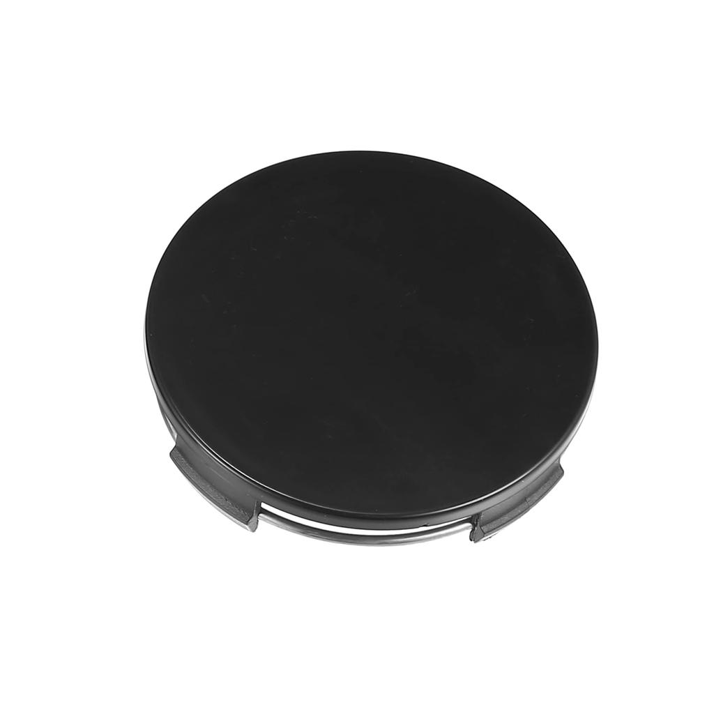 uxcell Universelle Auto Rad Reifen Nabenkappen Abdeckung 65mm Durchmesser 4 Stück Clips 4 Stück Schwarz