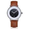 TOMI T085 Minimalist Quartz Watch Unisex Leather Strap Simple Design Fashion Business Wristwatch  ODM Custom Logo Watch