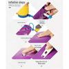 Durable PVC Yoga Stability Ball - Thickened, 55-85cm, Logo Support Available