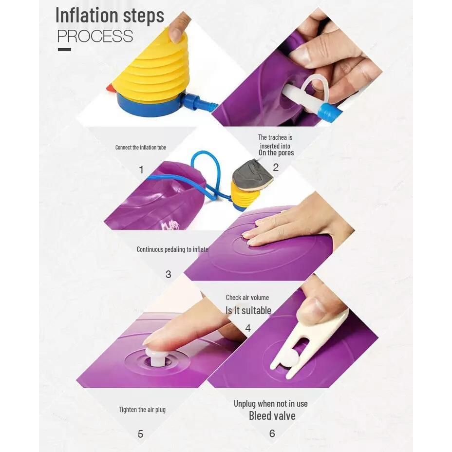 Durable PVC Yoga Stability Ball - Thickened, 55-85cm, Logo Support Available