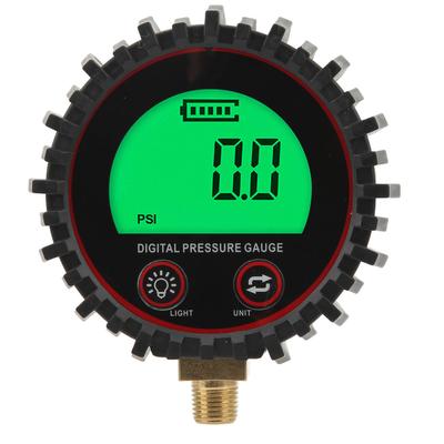 Reifenfüller Digitales Manometer 3?255PSI mit LCD-Anzeige DC3.1V 10mm Gewinde Fahrzeug