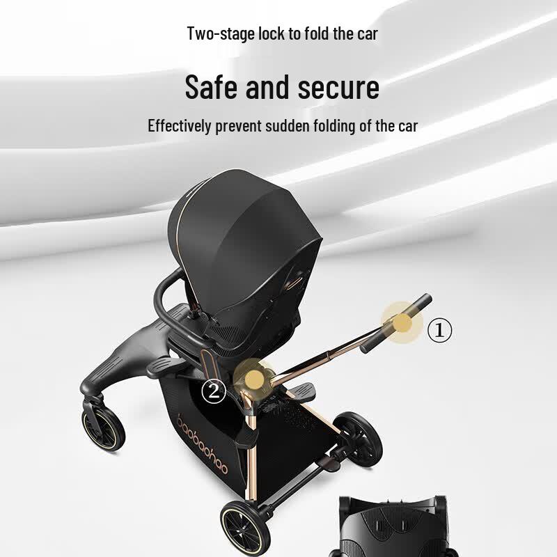 Baobaohao V16 Lightweight Foldable High Landscape Baby Stroller