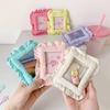 Easy Hanging Cloth Pillow Photocard Holder For Mini Photos Cards Compact Decorative Keychain Accessory