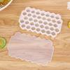 Food Grade Ice Cube Tray Silicone Mold for Whiskey Cocktail, Honeycomb Forms