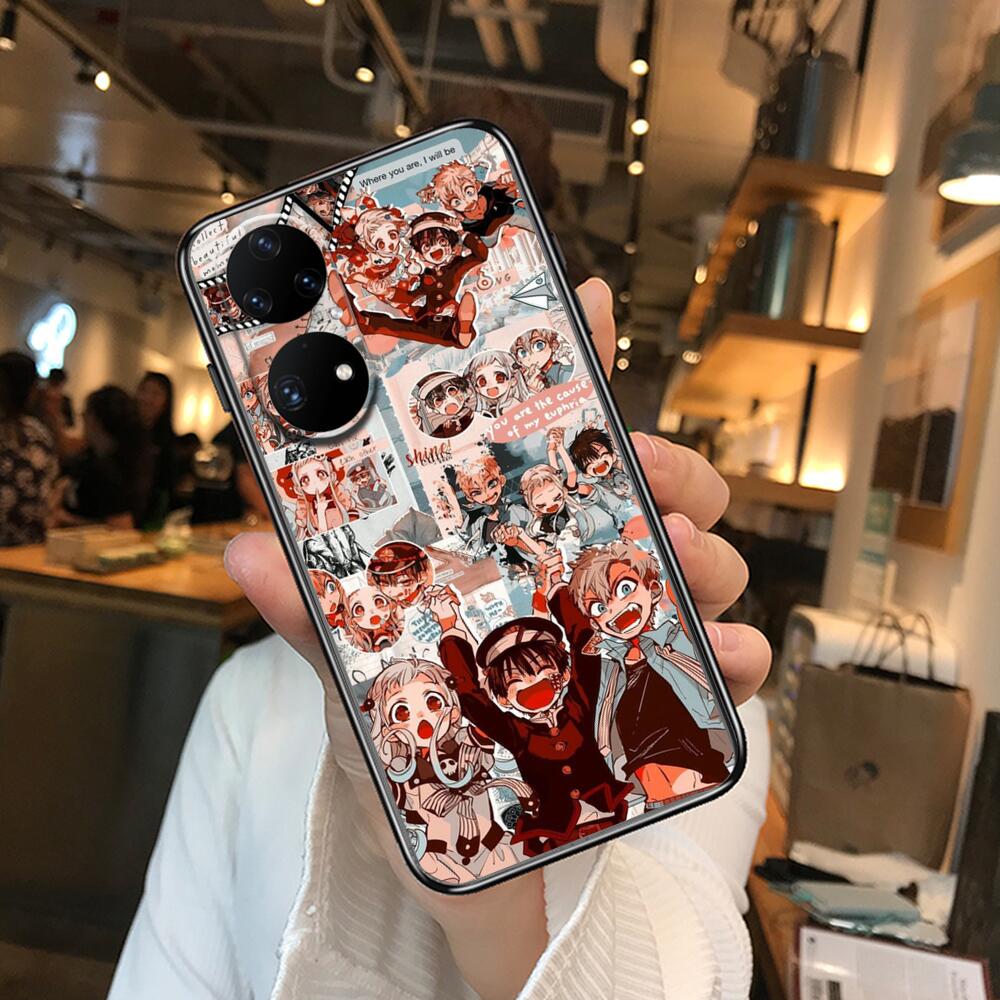 Toilet-bound Hanako-Kun Anime Phone Case For Huawei P50 P40 P30 P20 10 9 8 Lite E Pro Plus Black Etui Coque Painting Hoesjes Com