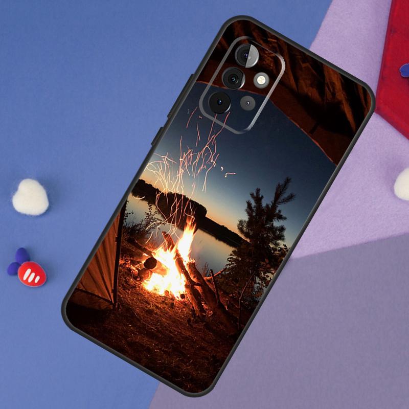 Camping Nature Case For Samsung Galaxy A54 A34 A24 A14 A53 A33 A23 A13 A52 A32 A22 A12 A51 A71 A52S Cover