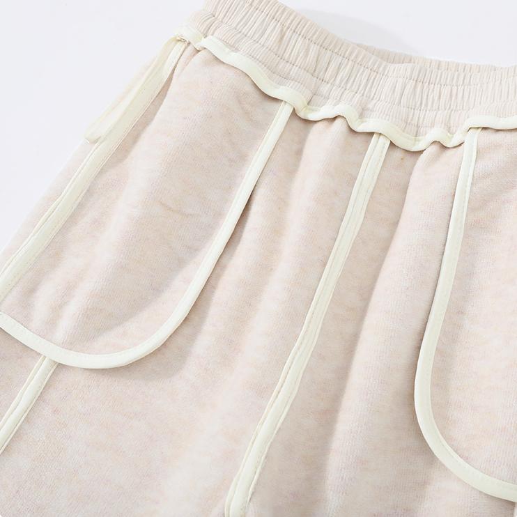 Dimanaf Winter Lange Hosen Damen Cord Gerade Harem Elastisch Uni Winter Taille Locker Neue