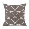 YunJeude Cushion Set of Nordic Cute Leaf Geometric Zipper Interior Home Car Room All Seasons Color Covers, 45x45cm, 4, Style, Pattern, Linen, Pattern,