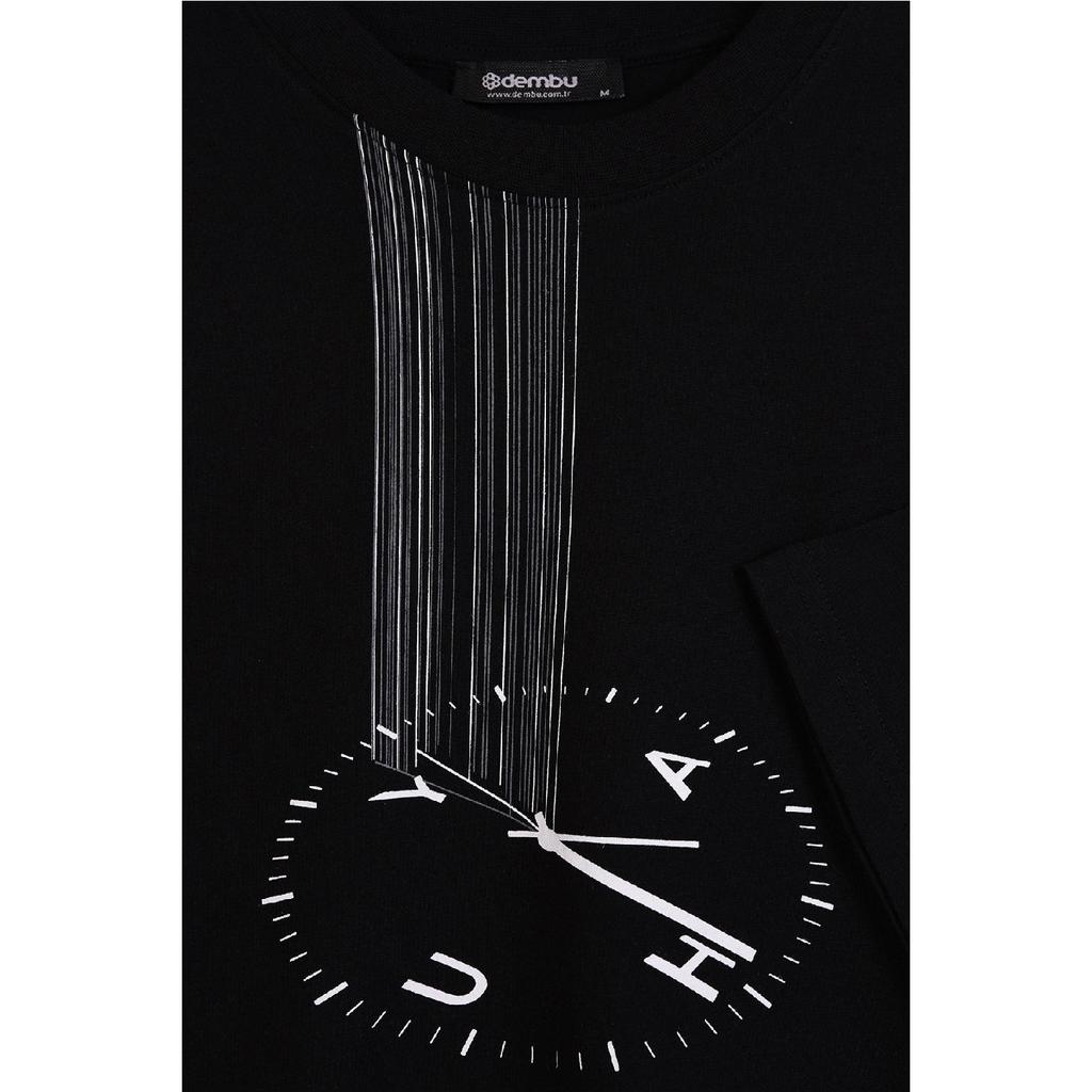 Clock Design White T-shirt 23