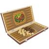 Set de Backgammon de Madera Premium: Portátil, Plegable, Varios Tamaños - Perfecto para Juegos Educativos, Casuales o de Fiesta