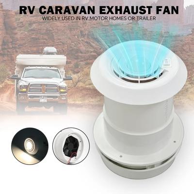 12V Leiser Wohnmobil Dachlüfter - Langlebige Kühlentlüftungsgitter für Wohnmobil/Camper/Reiseanhänger Van (Einfache Installation, Energieeffizient)