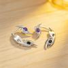 Trendy Gothic Ear Clips For Women Stylish Alloy Mechanical Ear Hangings Jewelry For Music Festivals And Casual Outings