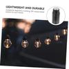 10pcs Self-Locking E14 Lamp Socket Replacement Bakelite Holder Easy Install for Home Lighting Fixtures