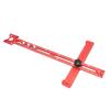 Drilling Positioning Scribing Ruler 3 in 1 Adjustable T Square Measuring Marking Tool Cabinet Hardware Jig for