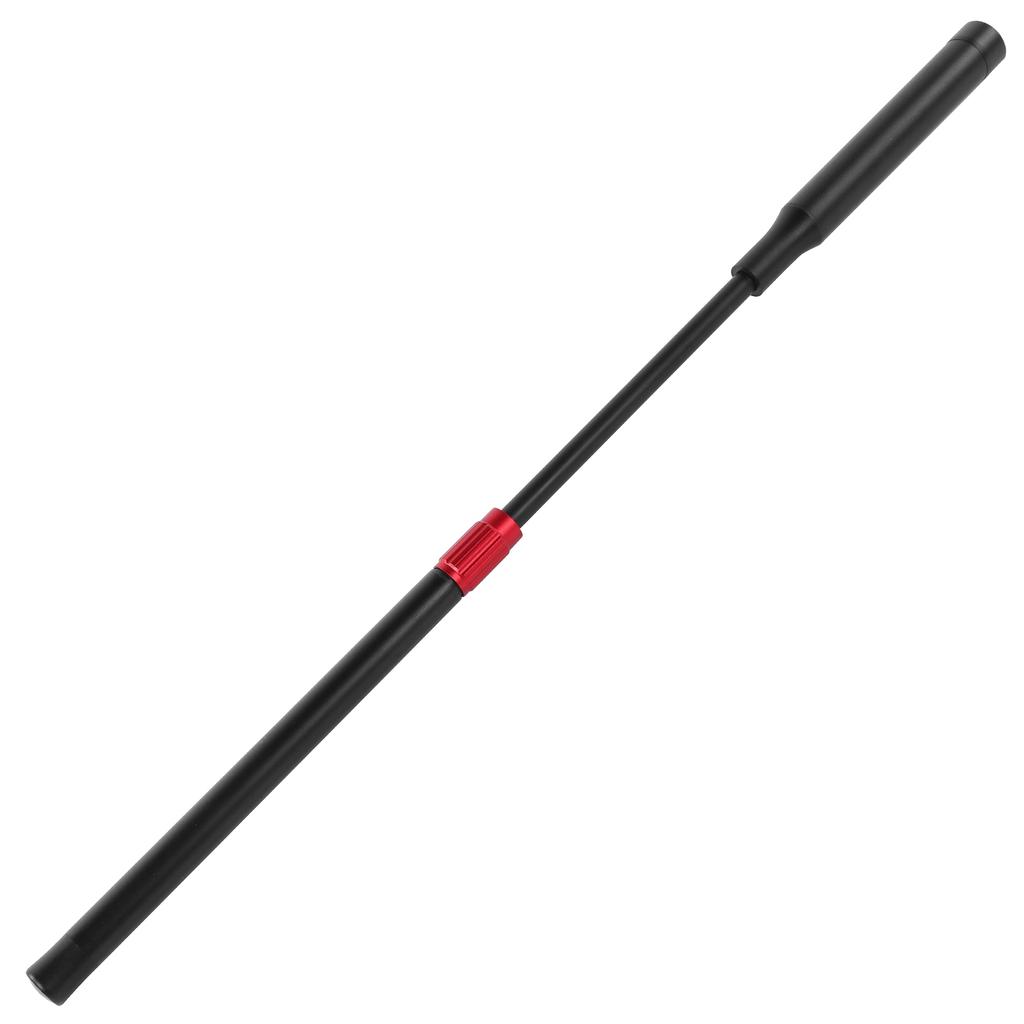 Aluminum Billiards Pool Cues Extension Rod Telescopic Stretch Snooker Accessories(Red Black )