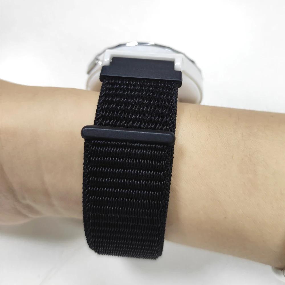 Nylon Loop Band For Polar Grit X X2 Pro Titan/Vantage M3 M2 M V3/Ignite 3 2 Smartwatch Bracelet For COROS PACE 3 22mm 20mm Strap