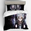 3D Digital Printing Animation Series Hatsune Quilt Cover Three-Piece Set Thickened