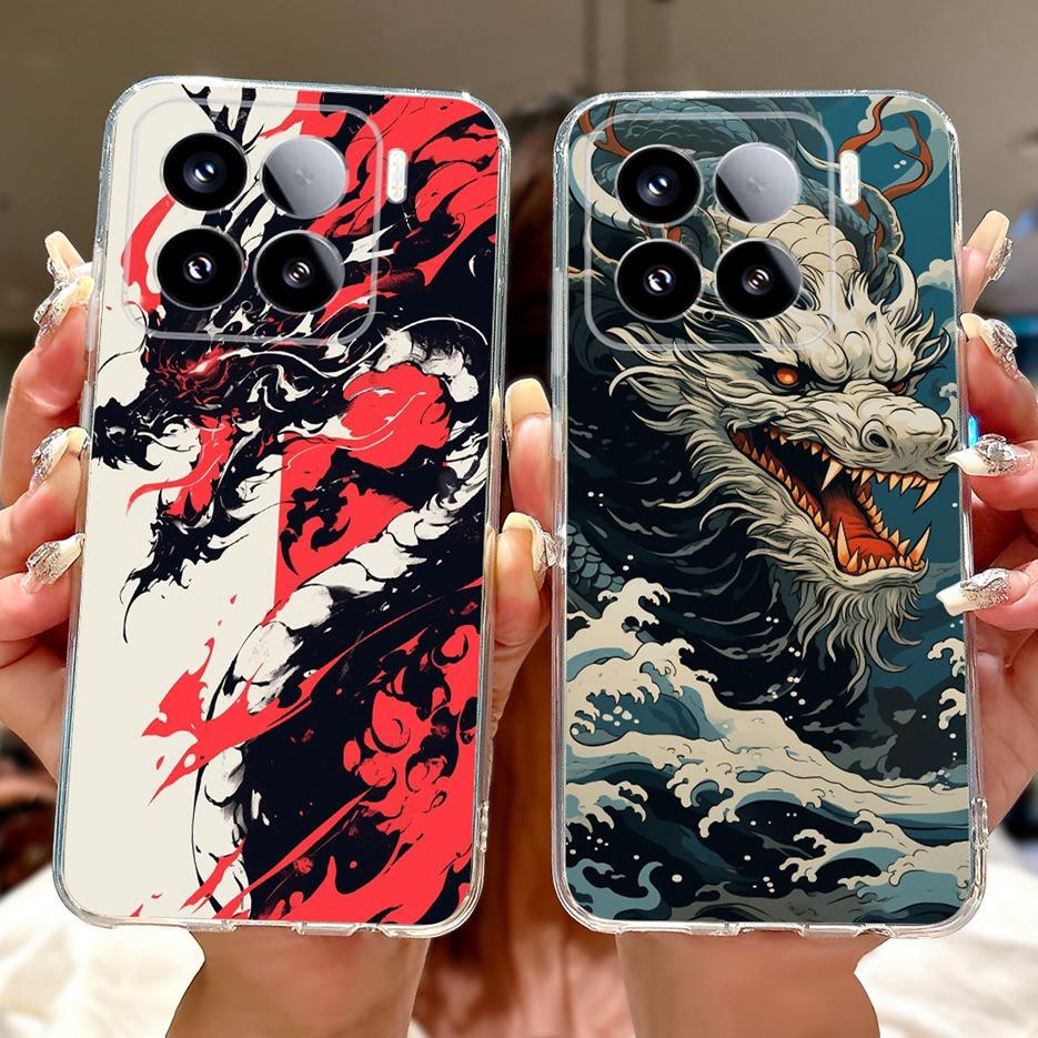 For Xiaomi Mi 15 Pro 5G Case New Luxury Painted Cover Soft Silicone Phone Case For Xiaomi 15 Pro Mi15 5G Back Cover Fundas Coque