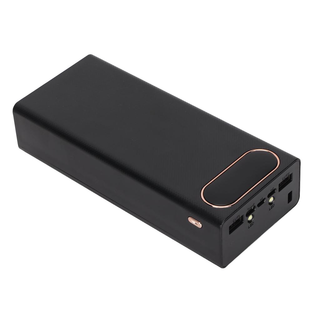 L16 16x18650 DIY Power Bank 2 USB Output Battery Case with LCD Display and Micro Type C Input Port