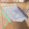 Enhanced Broom & Dustpan Set: Thickened Handle with Soft Bristle Brush for Household Indoor Sweeping