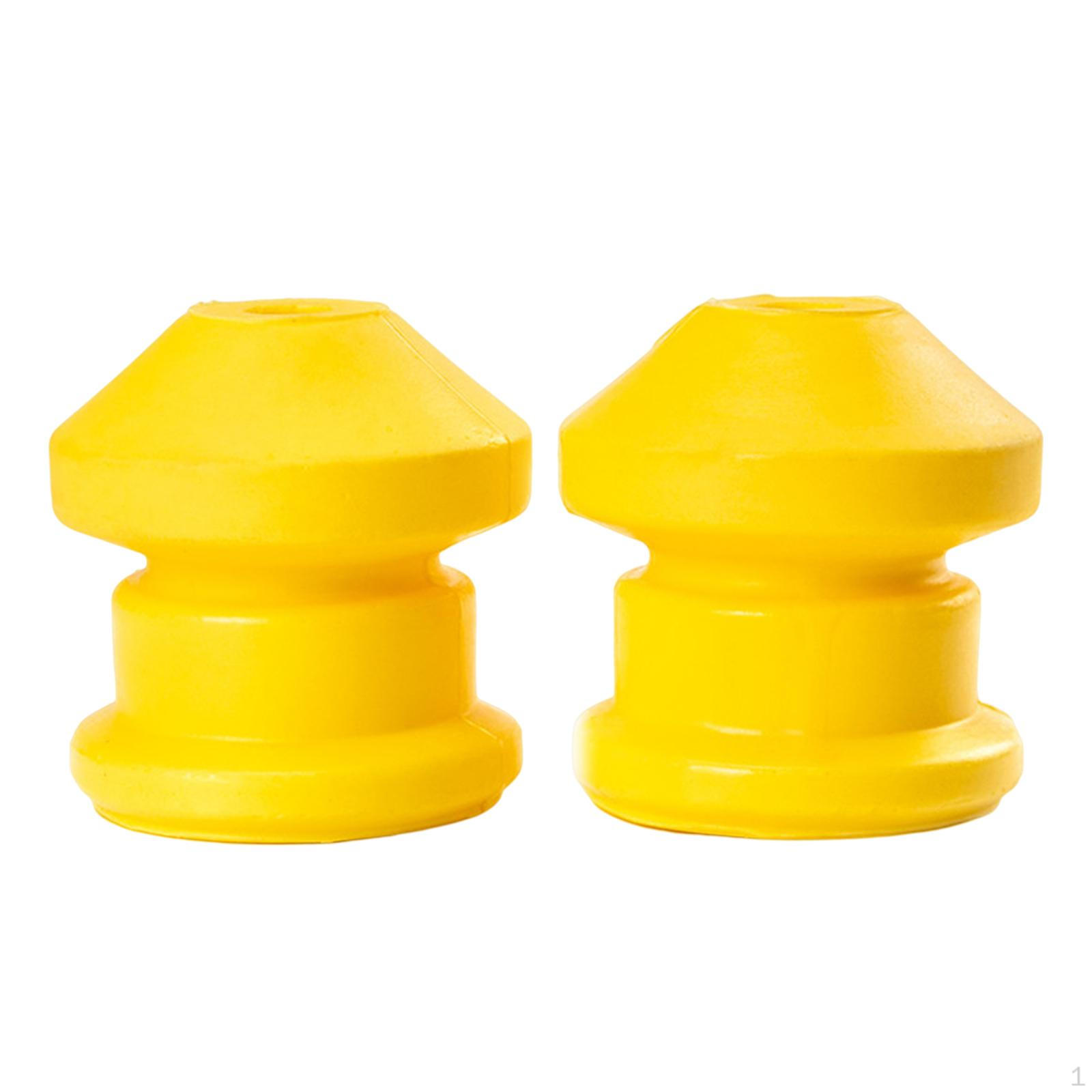 2Pcs Bumper Stop Absorber Shock Bump 15783030 Parts Stable Performance Accessory Rubber