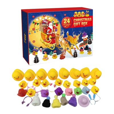 24 ideas de juguetes de baño de goma, regalos de Navidad para niños, niñas, niños y niños pequeños, ideales para decorar y obsequios de fiesta