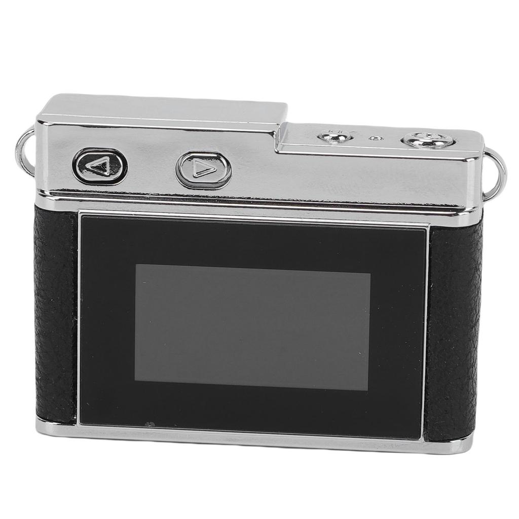 Keychain Camera 1080P Wide Angle Lens Type C Vintage Compact Camera with Color Screen for Campus Life Records Festival Celebrations