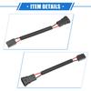 A ABSOPRO Headlight Socket Extension Conversion Wire Harness Fog Lamp Bulb Socket Socket Adapter