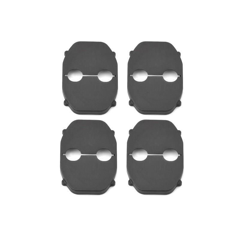 For Hyundai Sonata 2020-2025 Black Matte Door Buckle Protection Cover Trim 4PCS
