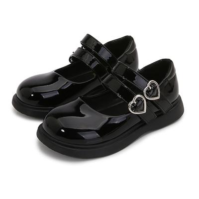 Girls' Leather Shoes, New Spring and Autumn Models, Little Girls' Loafers, Soft-soled Shoes, Children's Performance Shoes, Kids' Flat Shoes