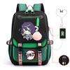 Demon slayer ghost extermination column student schoolbag junior high school student primary school student middle school student backpack