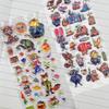 3D Zootopia Frozen Stickers Stitch bonbon drop seal Relief Stickers DIY Phonecase Scrapbook Sticker Gift