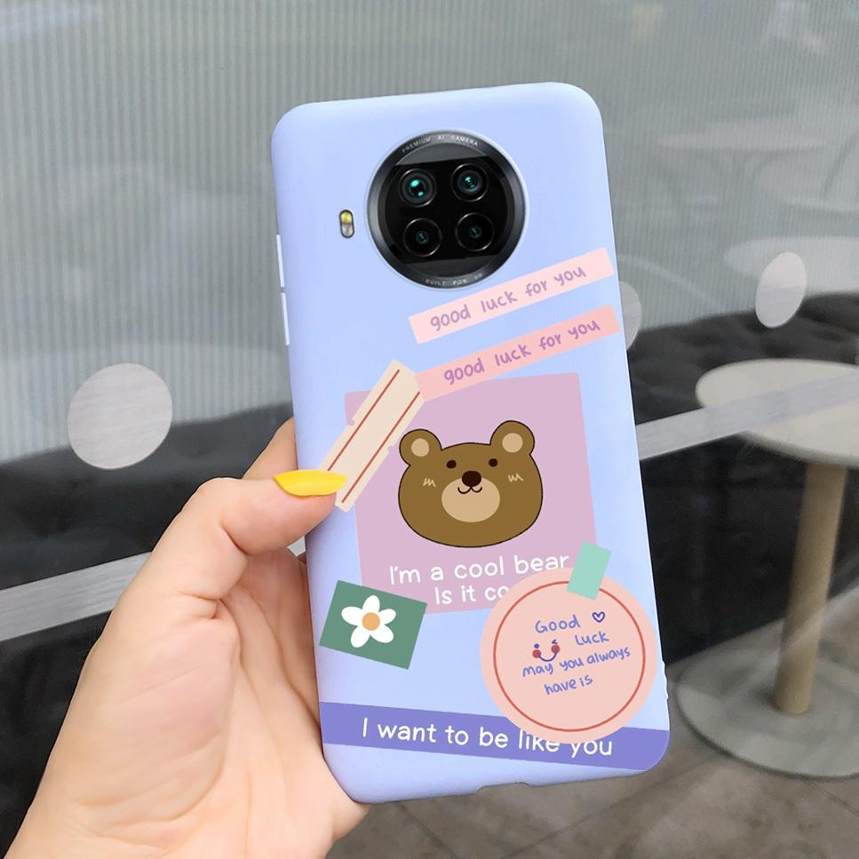 ForXiaomi Mi 10T Lite Case Cute Cartoon Cat Painted TPU Silicone Back Cover For Xiaomi Mi 10T Lite 5G 10Tlite Phone Case Funda