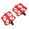 1 Pair Cycling Pedals Double Side Non Slip Pins Aluminum Alloy Hollow Foot Pedal for Mountain Road
