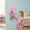 Hair Clip Organizer Bow Shape Hairpin Storage Rack Barrette Organizer For Women Girls Barrette Closet Wall Dressing Room Bedroom