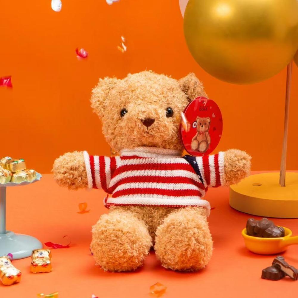 Sweater teddy bear birthday doll plush toy ground marketing ferrule Valentine's Day gift