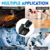 ELPCAM USB-kamera 4K 120fps 1080P Høyhastighets golfsvingkamera 12 megapiksel USB-webkamera med 3X manuell optisk zoomlinse PC-kamera Plug and Play Live