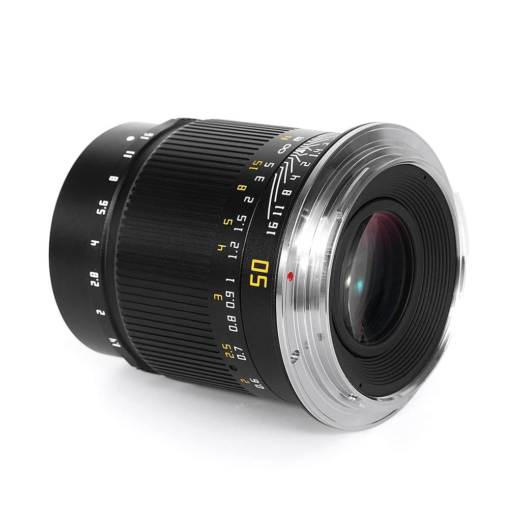 TTArtisan 50mm ASPH RF Mount Lens for Meisho Warranty f/1.4 EOS-R, Black, Optical, 2-Year