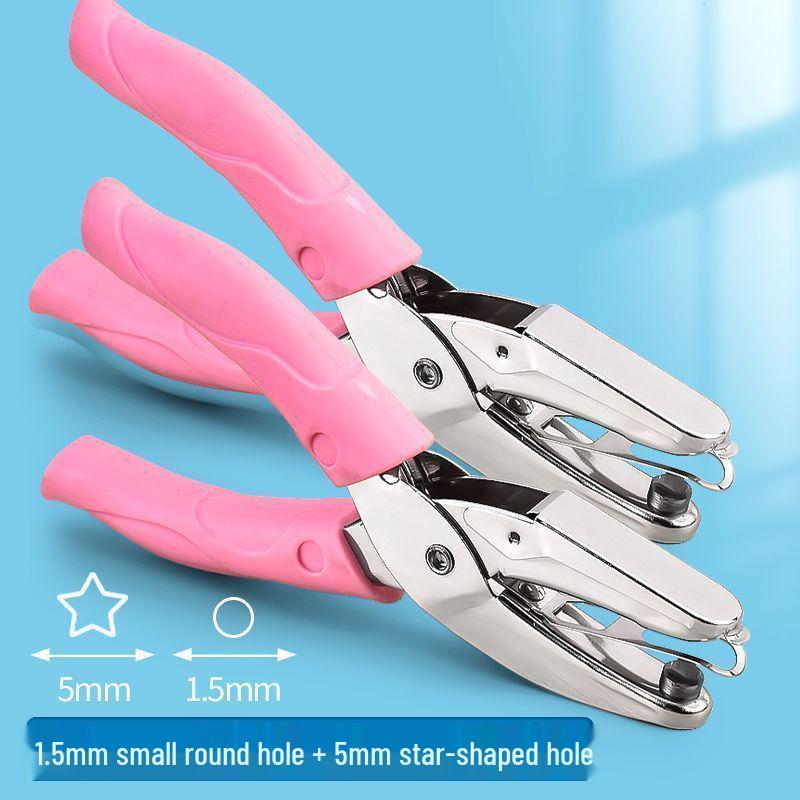 Perforator manual cu textură de inimă pentru mărgele Perler rotunde mici și materiale de artizanat cu foi libere