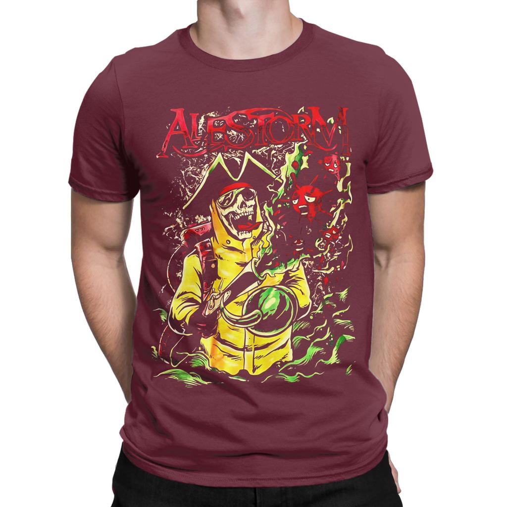Classic Funny 100 Cotton Tshirt Alestorm Tees Tops For Unisex