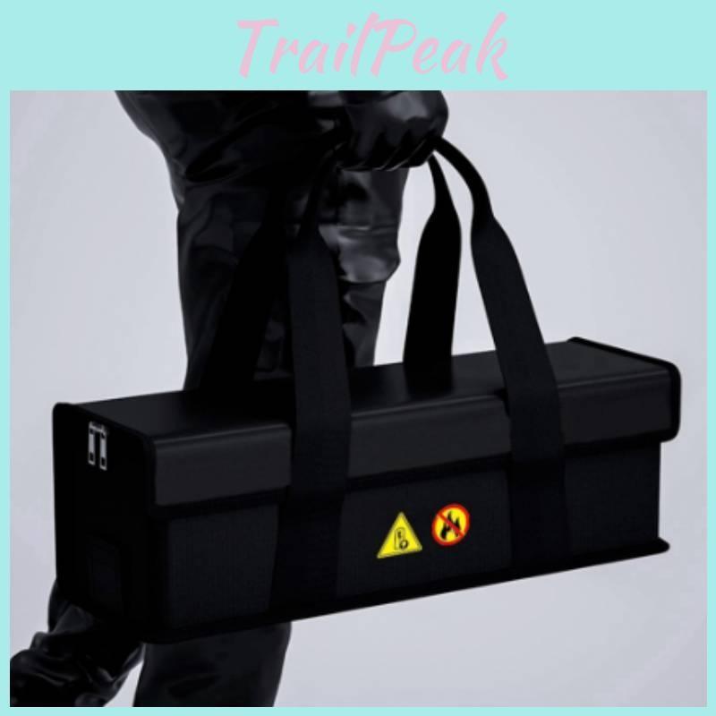 Сумка для электрического аккумулятора велосипеда, литиевая, для зарядки, огнеупорная и для хранения, водонепроницаемая
