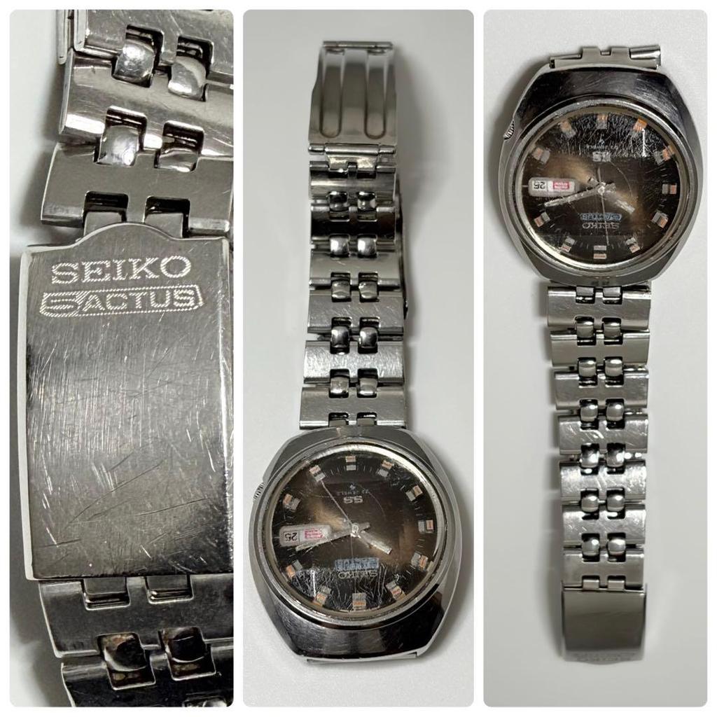 Used [In operation1973] Seiko 5 Actus SS 6106-7590 23 jewels automatic winding