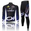 Long Sleeve Cycling Jersey Set Breathable Unisex Road Mountain Bike Apparel