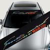 Colorful Reflective Car Stickers Waterproof Decal Front and Rear Windshield Decoration Reflective Laser Auto Accessories